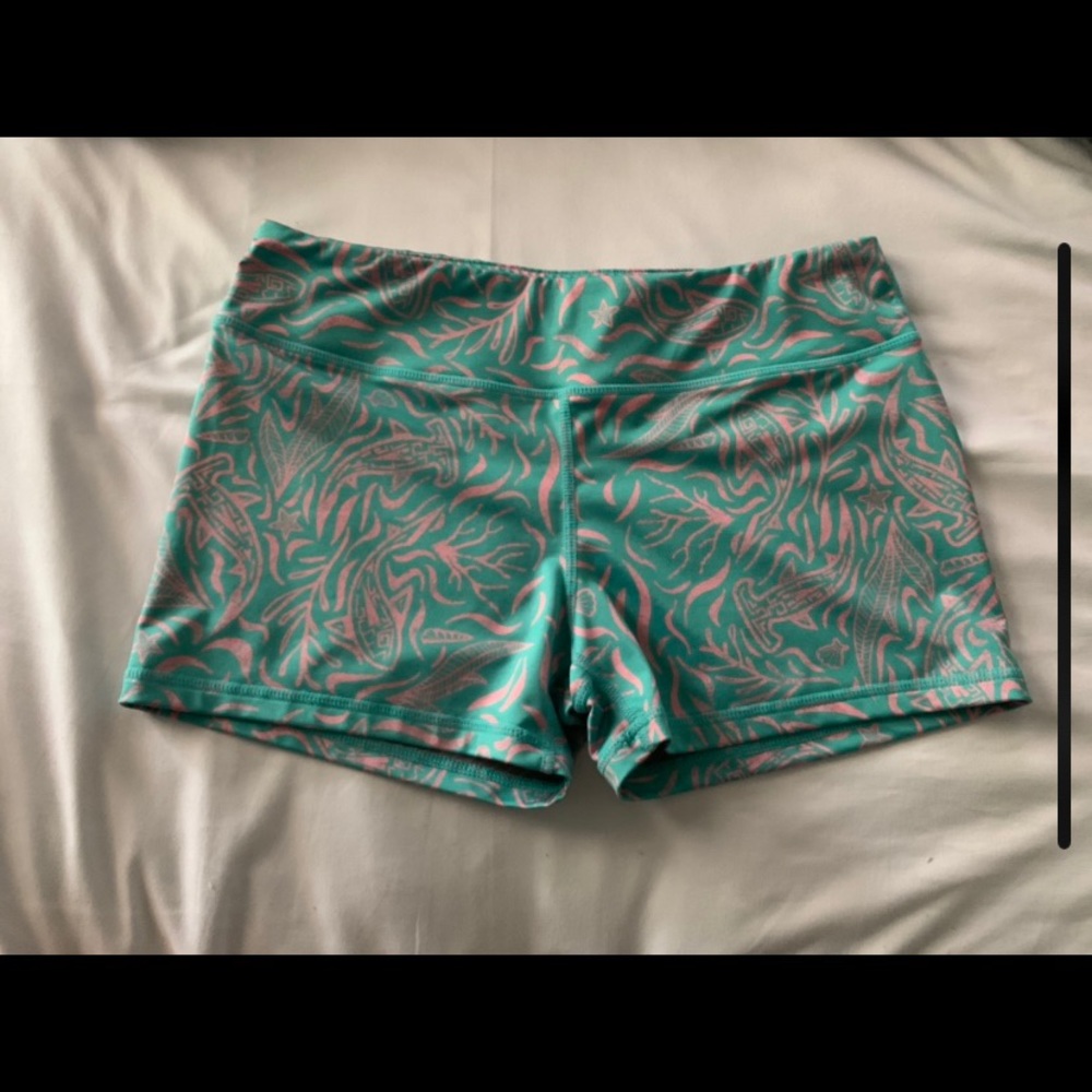 IAB MFG Booty Shorts, ocean design
